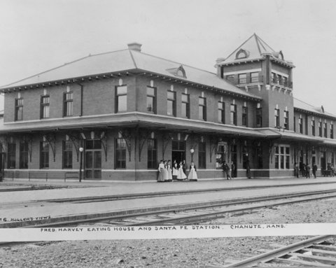 Fred Harvey Eating House and Santa Fe Station, Chanute, Kansas
